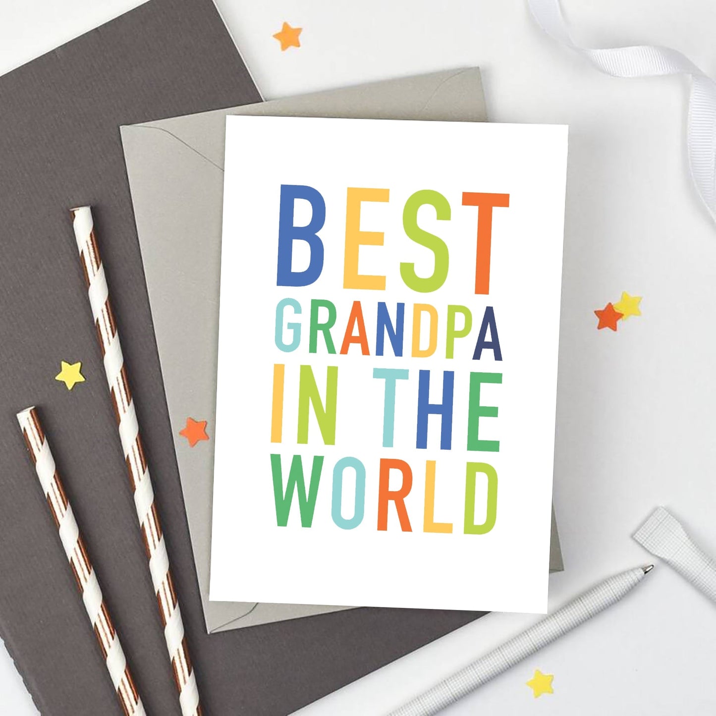 Best Grandpa In The World Card