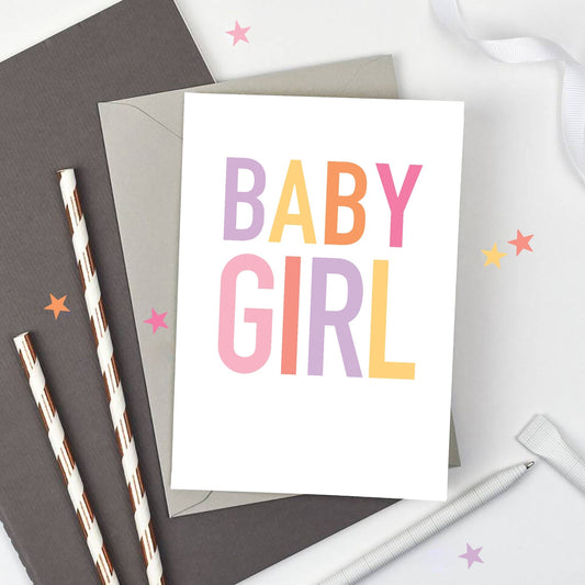 New Baby Girl Card