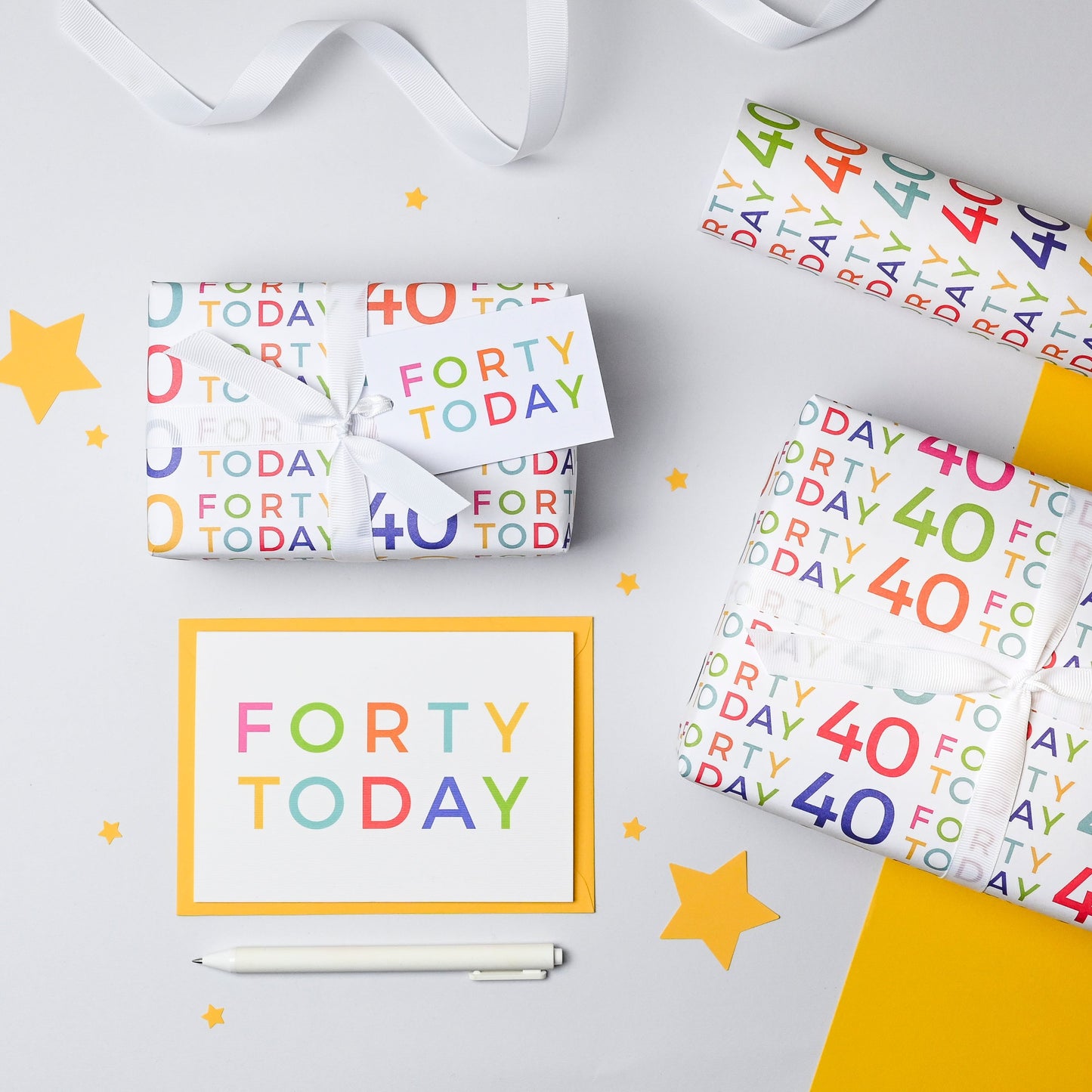 '40 Today' 40th Birthday Card