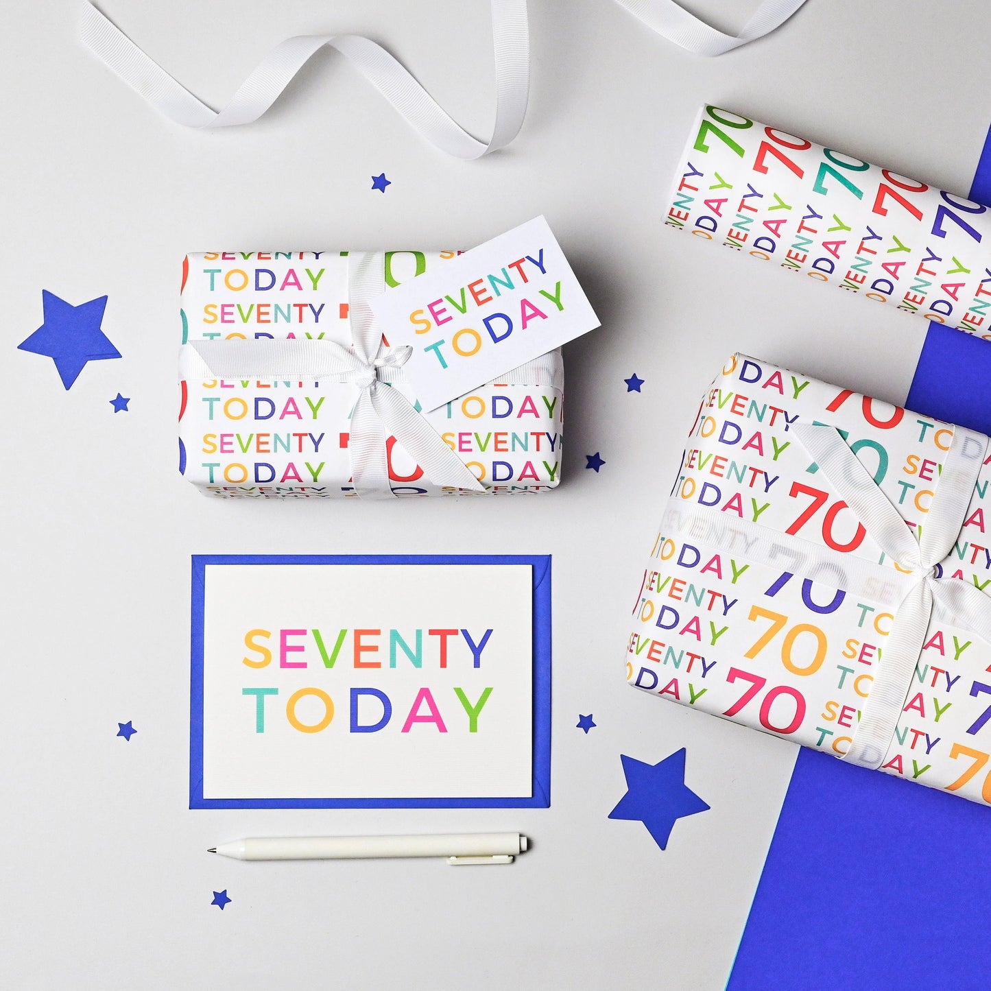 70 Today Wrapping Paper Set - Studio 9 Ltd