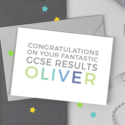 Personalised 'Fantastic GCSEs' Card - Studio 9 Ltd