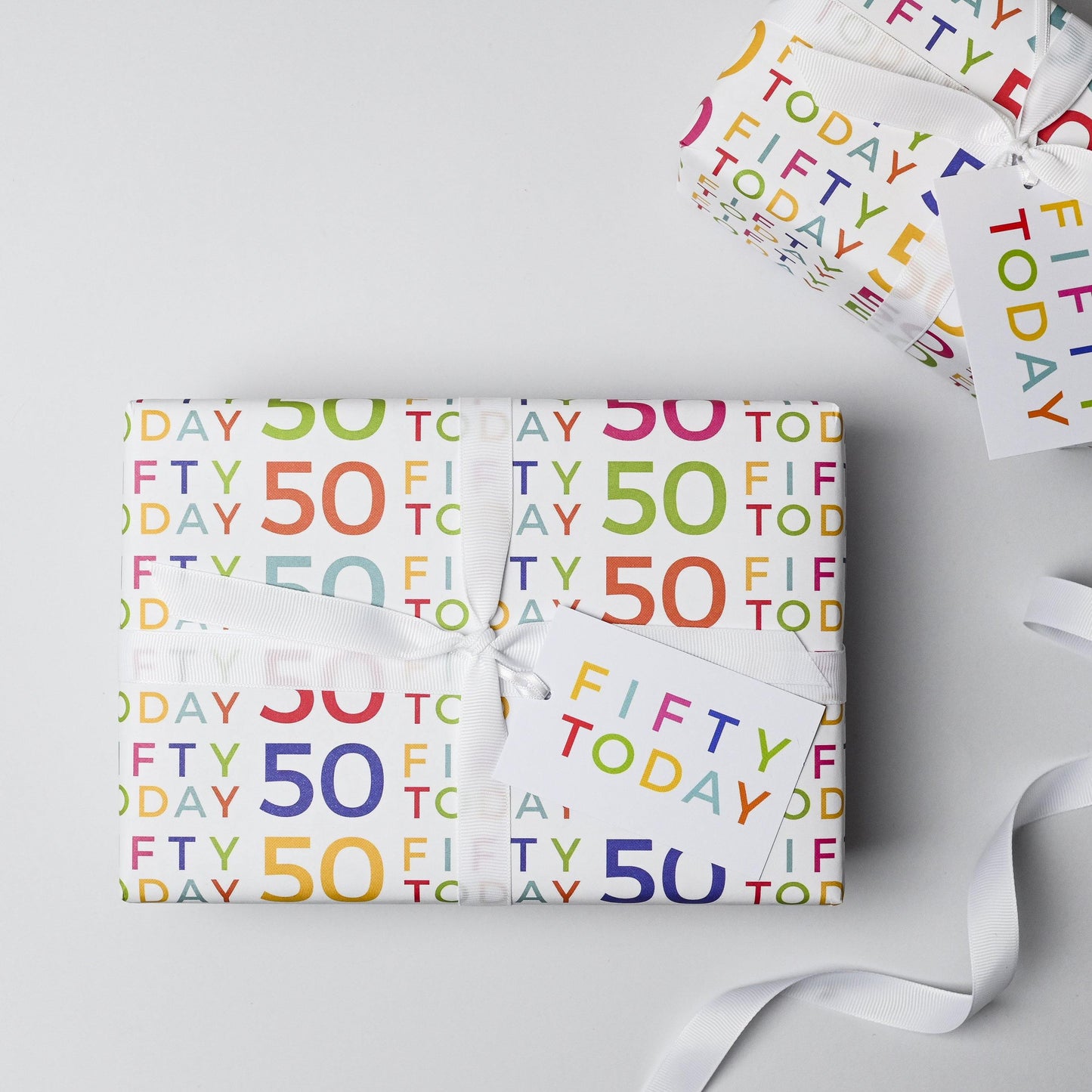 50 Today Wrapping Paper Set - Studio 9 Ltd