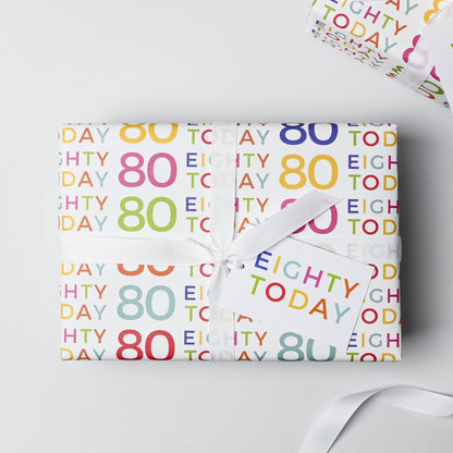 80 Today Wrapping Paper Set - Studio 9 Ltd