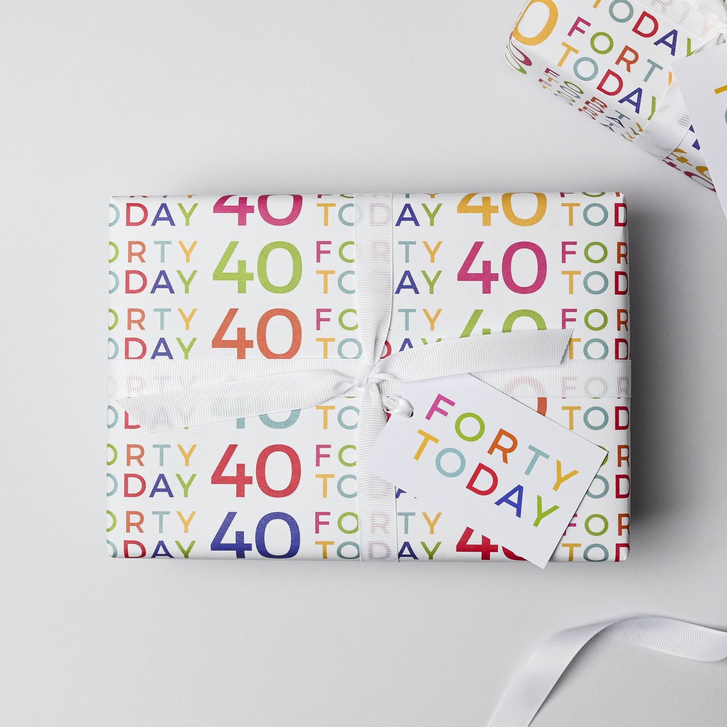 40 Today Wrapping Paper Set - Studio 9 Ltd