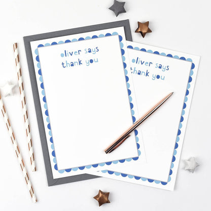 Personalised 'Thank You' Writing Set - Studio 9 Ltd