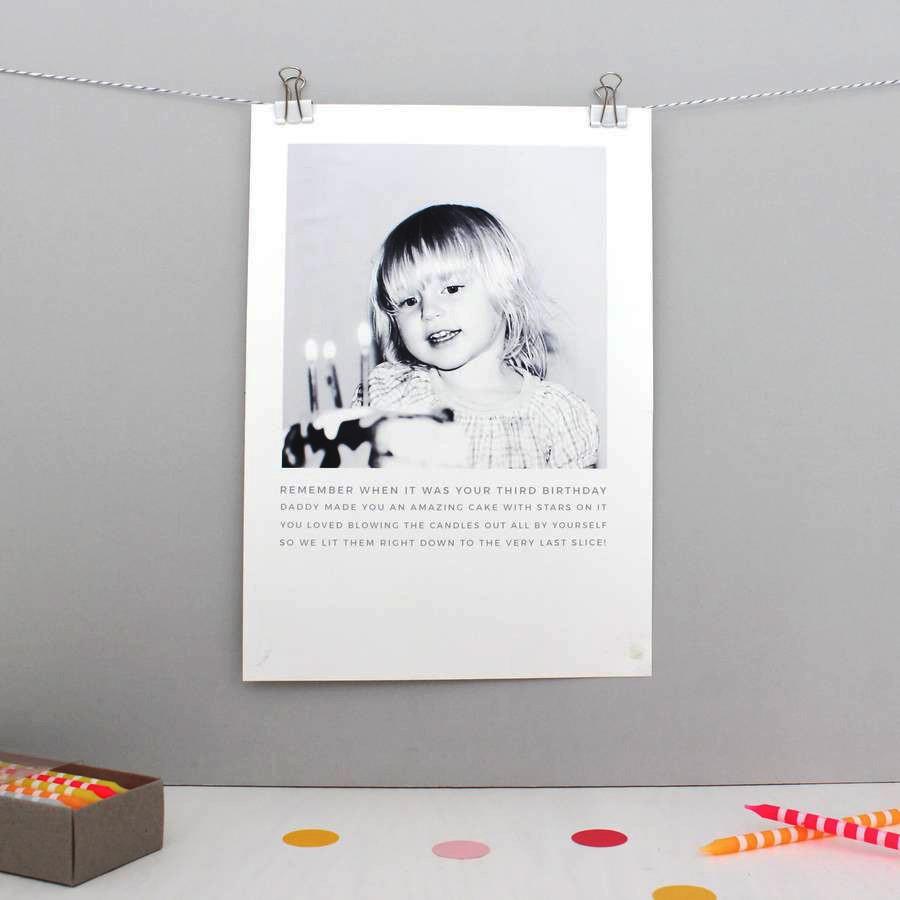 Personalised Photo Story Print - Studio 9 Ltd